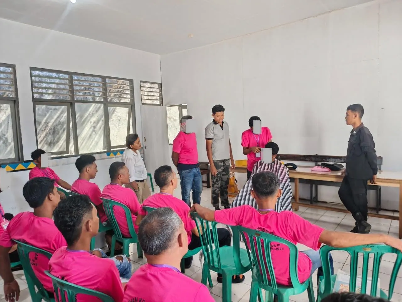 Lapas Bandanaira Gelar Pelatihan Barbershop Untuk WB