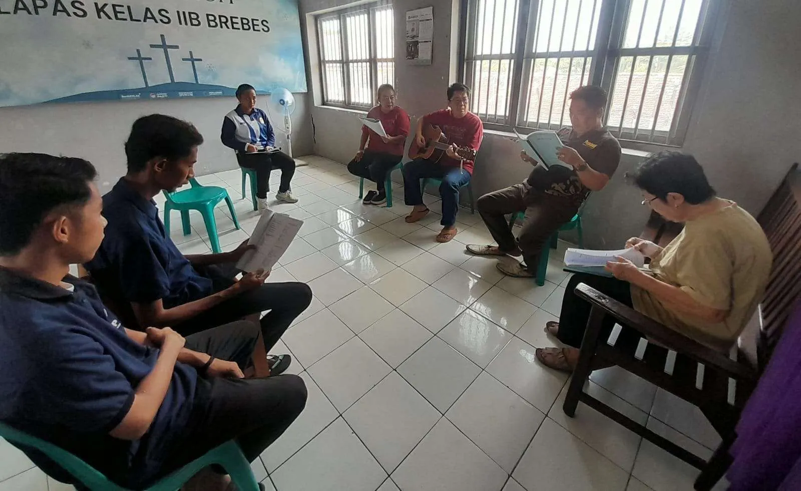 Lapas Brebes Gelar Pembinaan Rohani Untuk WB Nasrnai