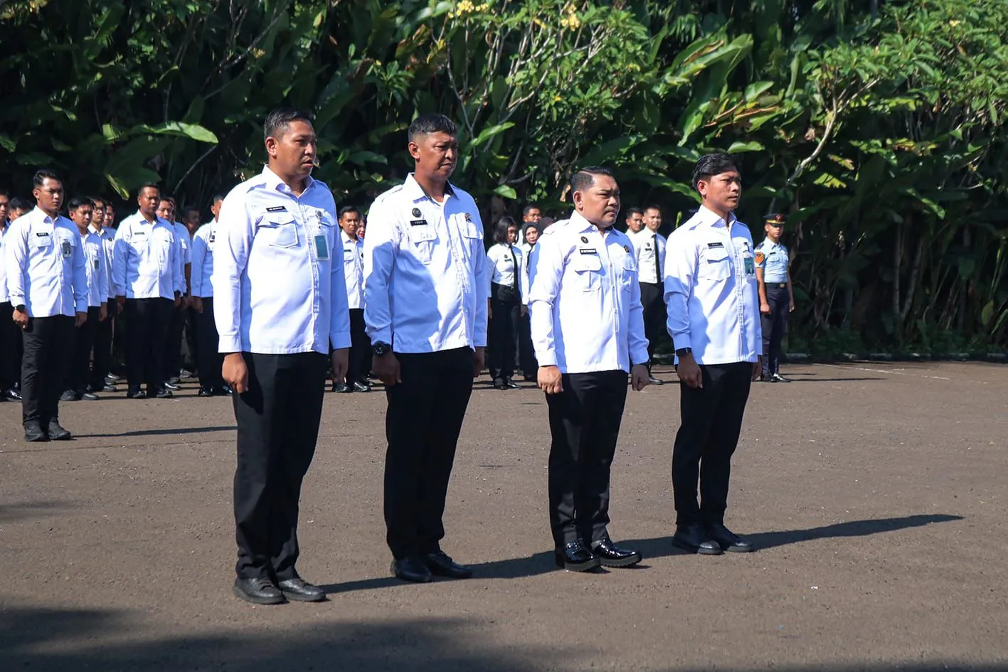Lapas Cibinong Apresiasi 4 Pegawai Raih Kenaikan Pangkat