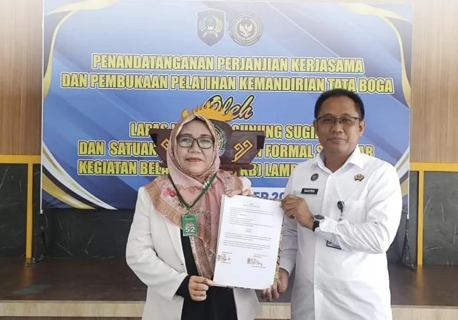 Lapas Gunung Sugih Bekali Warga Binaan Keterampilan Tata Boga