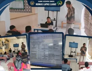 Lapas Lahat Luncurkan Kelas Merah Putih Berantas Buta Aksara
