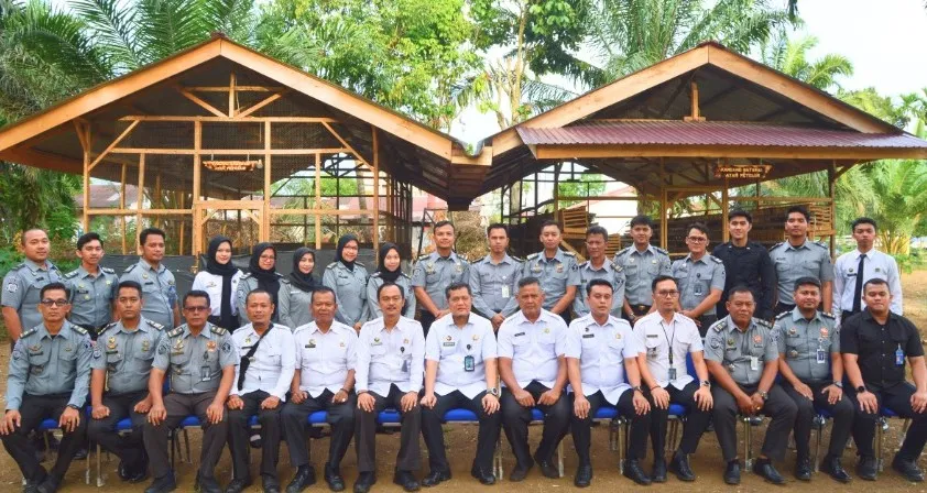 Lapas Muara Tebo Terima Kunjungan Ditjenpas Jambi