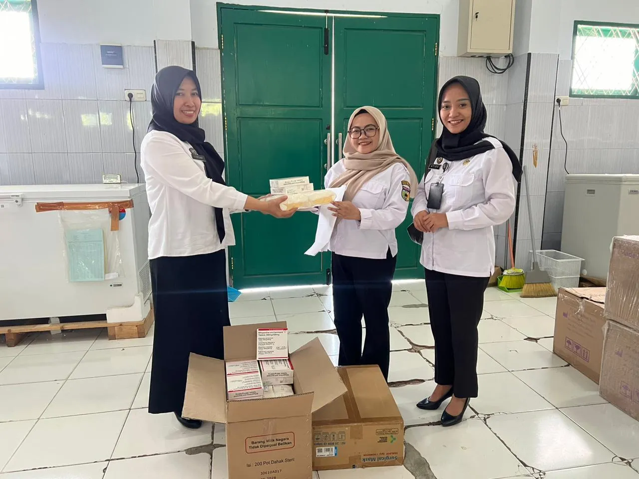 Lapas Palu Terima Bantuan BHP dari Dinkes, Perkuat ACF TBC