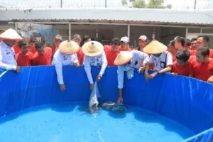 Lapas Pemuda Madiun Gelar Pelatihan Budidaya Perikanan
