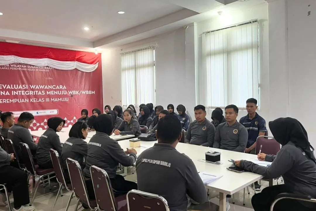 Lapas Perempuan Mamuju Gelar Rapat Tim Zona Integritas