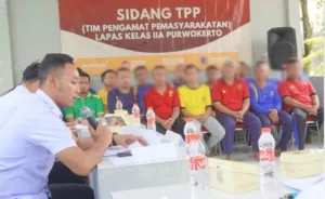 Lapas Purwokerto Gelar Sidang TPP