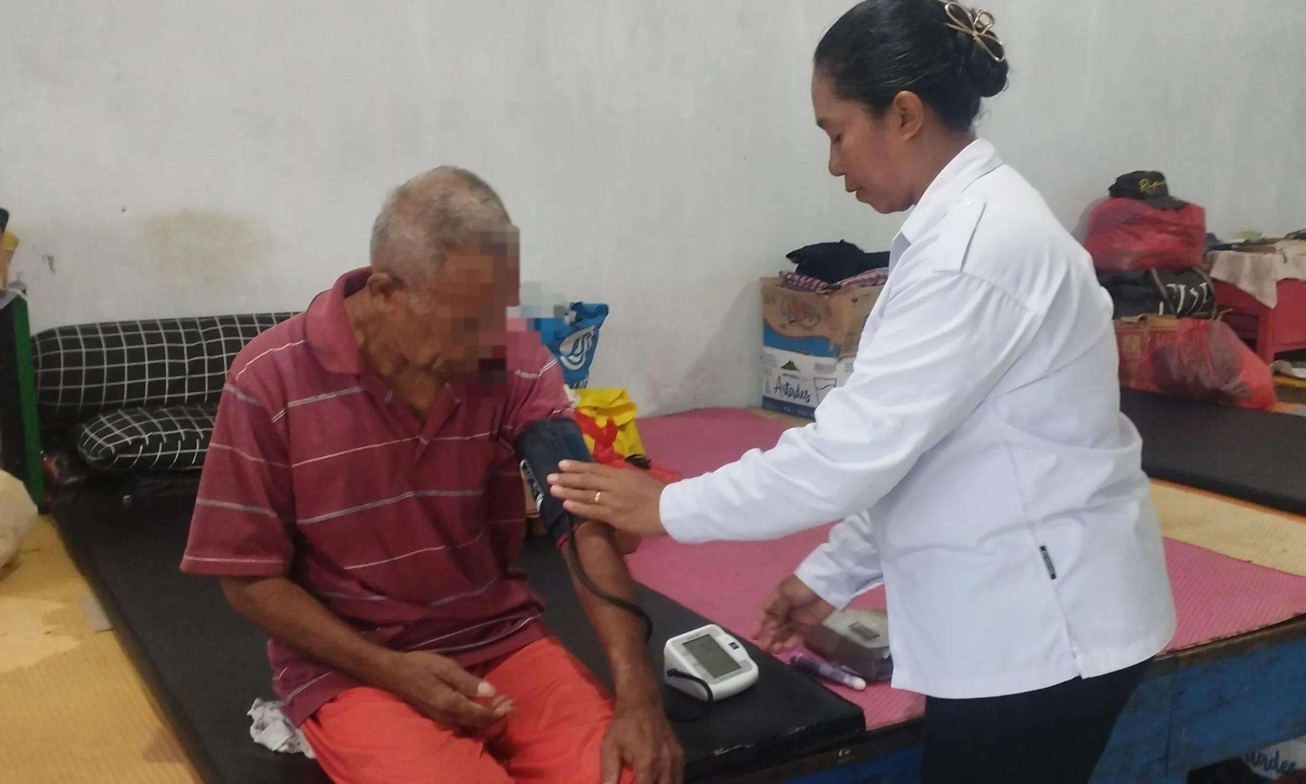 Lapas Saparua Gelar Pemeriksaan Kesehatan Lansia