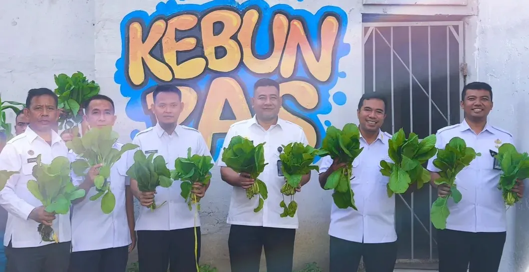 Lapas Selong Panen Sawi, Wujud Pembinaan Kemandirian WB