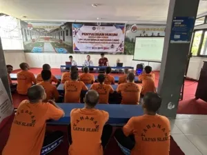 Lapas Slawi Gelar Penyuluhan Hukum untuk Warga Binaan