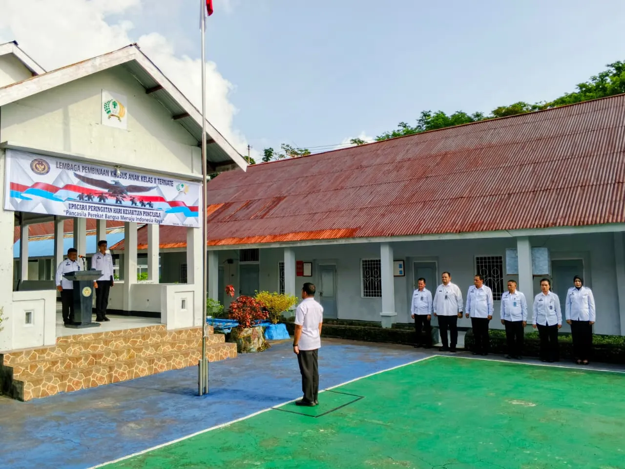 Lapas Ternate Hadiri Upacara Hari Kesaktian Pancasila