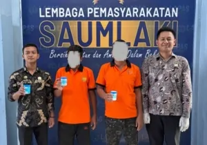 Lapas Saumlaki Gelar Tes Urin Mendadak, Deteksi Narkotika