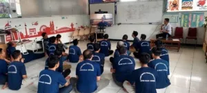 Lapas Cipinang menggelar pemutaran film dokumenter tentang perjuangan bangsa mempertahankan ideologi pasca peristiwa 1965. (Dok: Humas Lapas Cipinang)