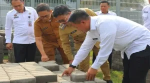 Paving Blok Lapas Tangerang di Apresiasi Wali Kota Tangerang