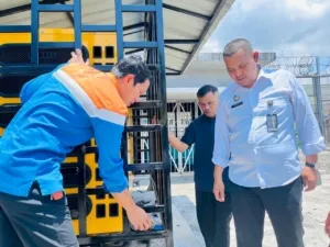Lapas Kelas IIB Luwuk bersama Disnakertrans Banggai berhasil membina warga binaan dengan pelatihan pengelasan bersertifikat. (Dok: Humas Lapas Luwuk)