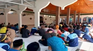 Lapas Kelas IIB Tolitoli melaksanakan pembinaan kepribadian berbasis keagamaan secara serentak bagi Warga Binaan. (Dok: Humas Lapas Tolitoli)