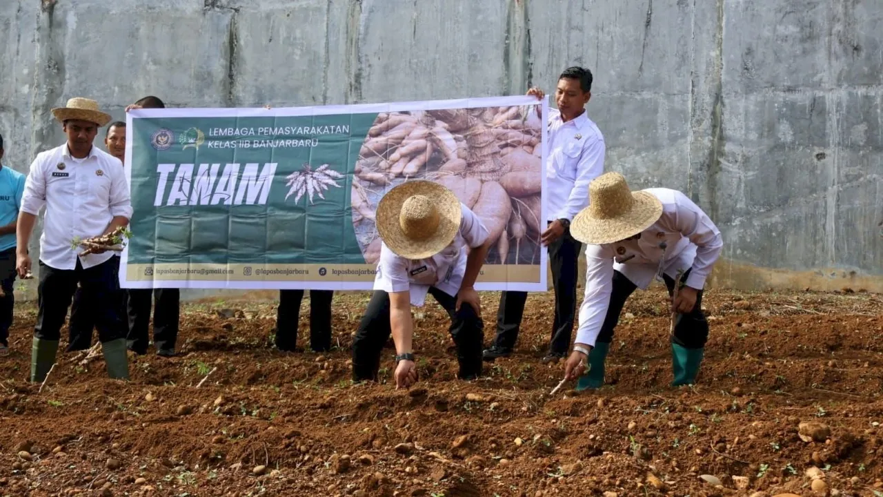 Pertanian Produktif, Upaya Kanwil Ditjenpas Kalsel Bina WB