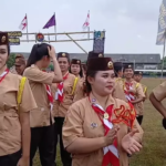 Sebanyak 216 warga binaan ikuti Perkemahan Pramuka Setya Dharma Bakti di Lapas Narkotika Cirebon. (Dok: Dede Adhitama)