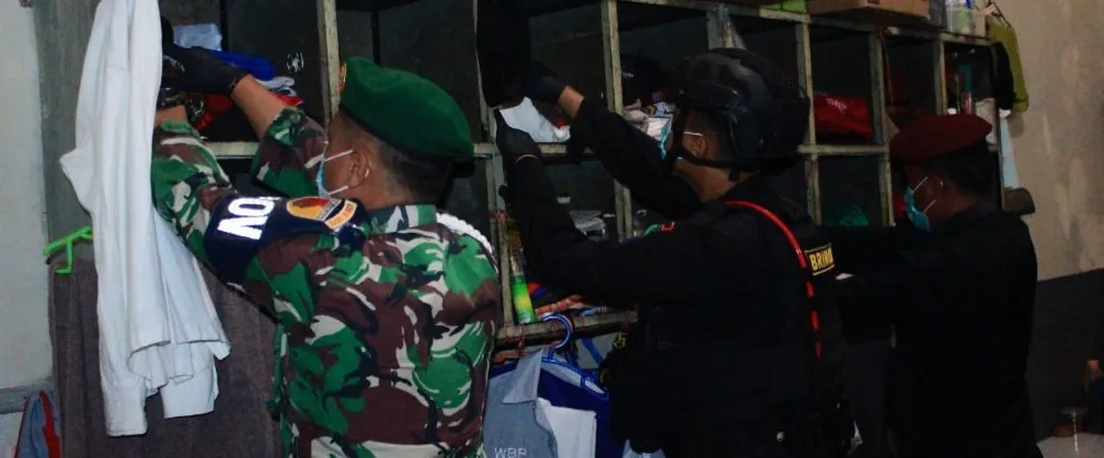 Lapas Bondowoso Gelar Razia Gabungan dan Tes Urine