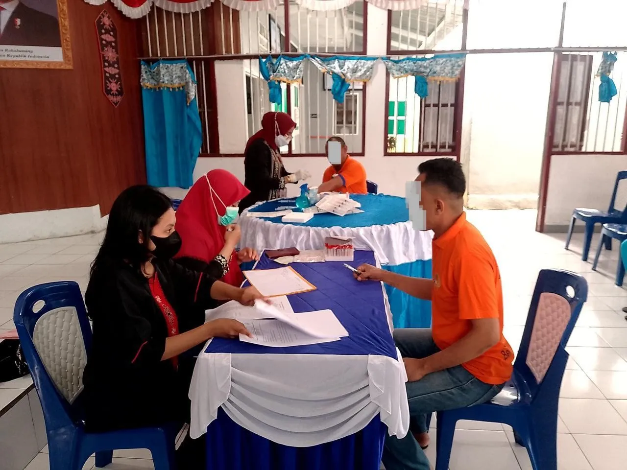 Screening IMS di Rutan Ambon Deteksi Dini Penyakit Menular WB