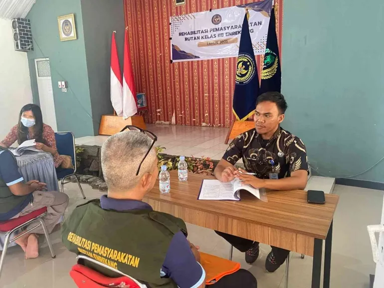 Rutan Enrekang dan BNN Gelar Rehabilitasi Pemasyarakatan