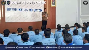Rutan Gresik Dorong Kedisiplinan Melalui Kaos