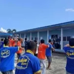 Rutan Masohi Gelar Senam Bersama, Tingkatkan Kesehatan WB