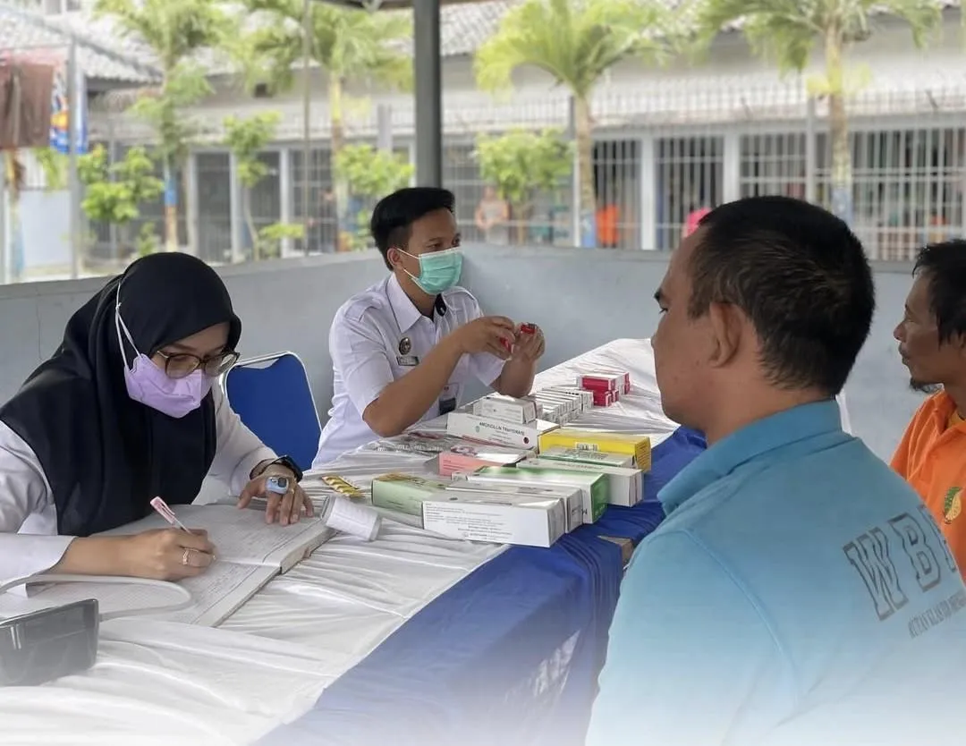 Rutan Menggala Gelar Posyandu Fokus Periksa Kesehatan WB