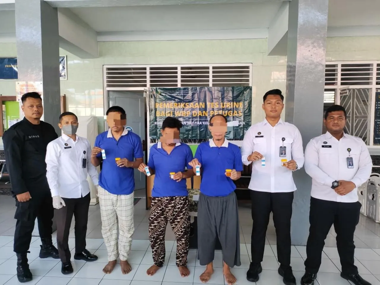 Tes Urin: Komitmen Rutan Pekalongan Bersih Narkoba