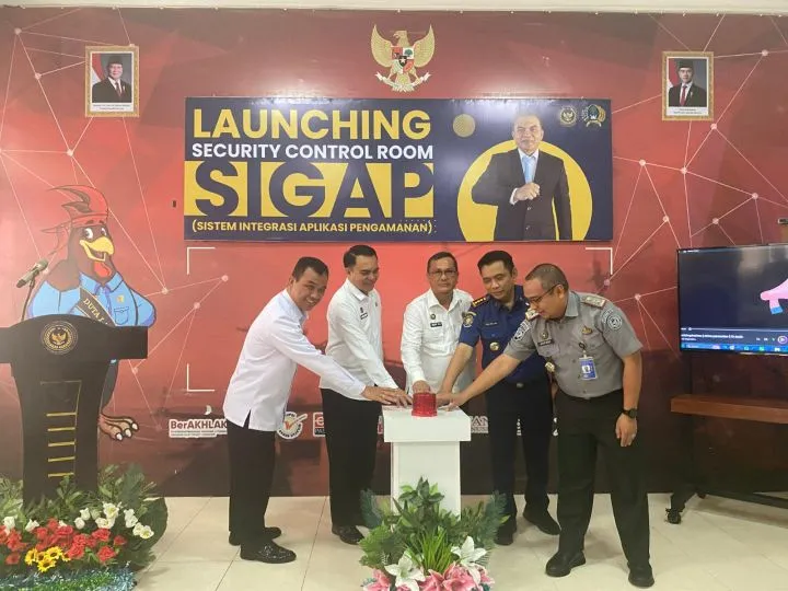 SIGAP Diresmikan, Lapas Makassar Digitalisasi Keamanan