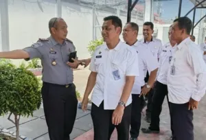 Sidak Rutan Makassar, Ditjenpas Sulsel Beri Motivasi WBP