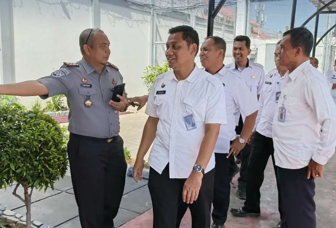 Sidak Rutan Makassar, Ditjenpas Sulsel Beri Motivasi WBP