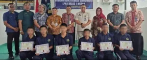 40 Anak Binaan LPKA Medan Lulus Pelatihan Pengelasan Dasar Bersama Yayasan Srikandi