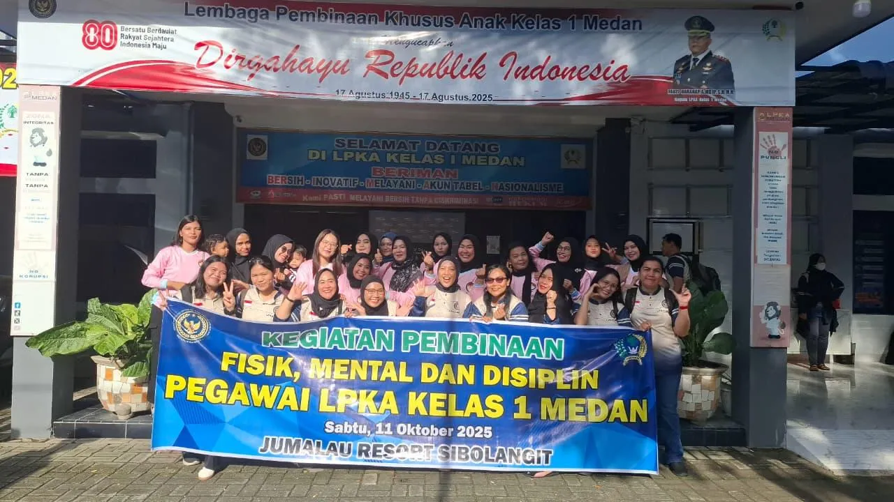LPKA Medan Gelar Pembinaan Fisik, Mental, dan Disiplin untuk Pegawai, Perkuat SDM Berintegritas dan Profesional