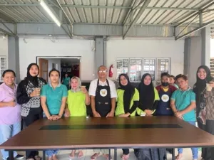 Lapas Perempuan Batam bekerja sama dengan Visio de Production dan Sudut Kopi menggelar pelatihan pembuatan kopi spesial. (Dok: Humas Lapas Perempuan Batam)