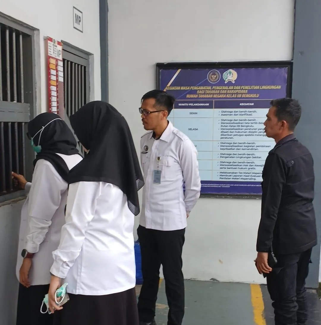 Rutan Bengkulu dan CPNS Kesehatan Kanwil Ditjenpas Bengkulu Tingkatkan Pelayanan Kesehatan Warga Binaan dengan Pendekatan Jemput Bola
