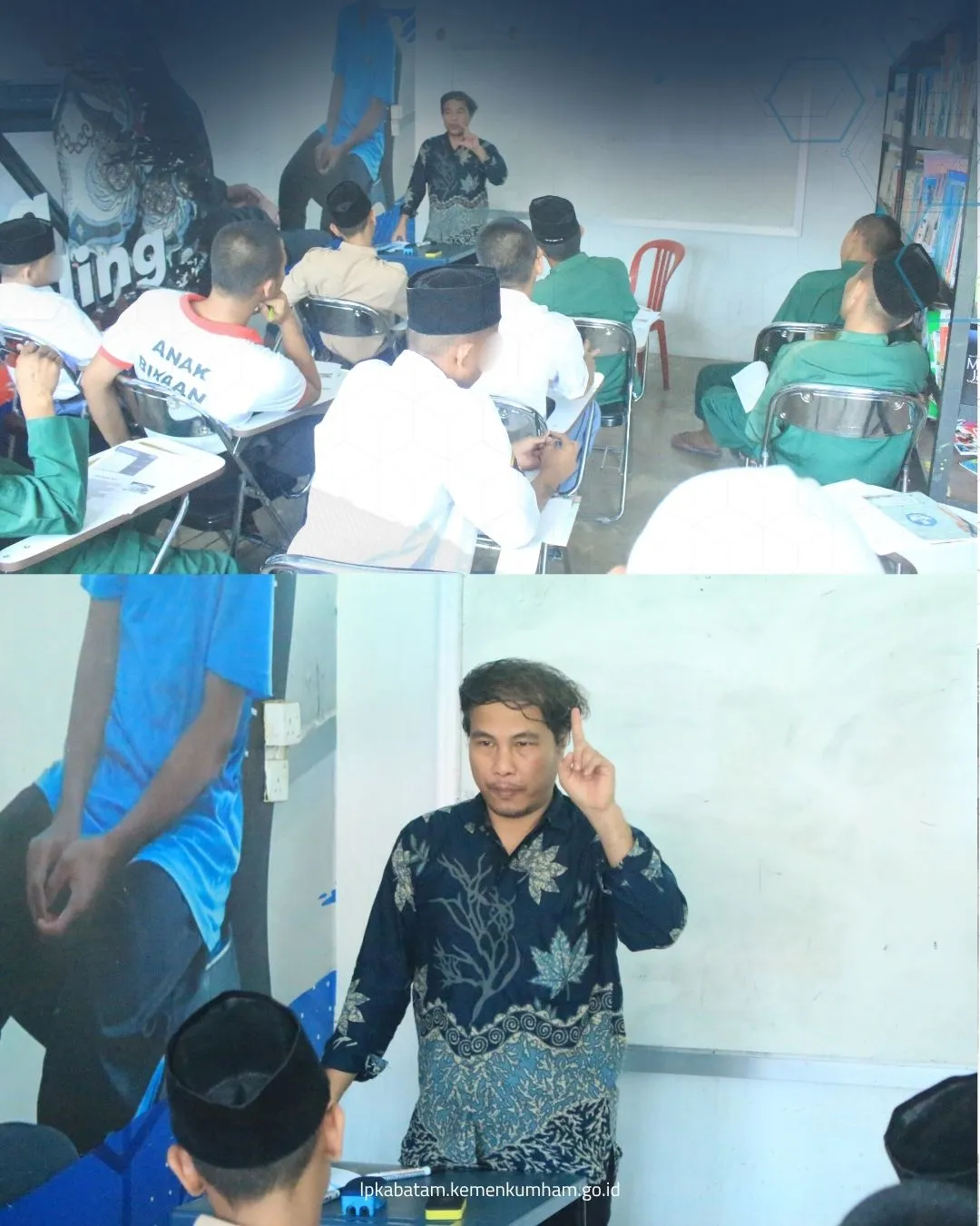 LPKA Kelas II Batam dan SPNF-SKB Kota Batam Wujudkan Hak Pendidikan Anak Binaan Lewat Program Kesetaraan Paket A, B, dan C