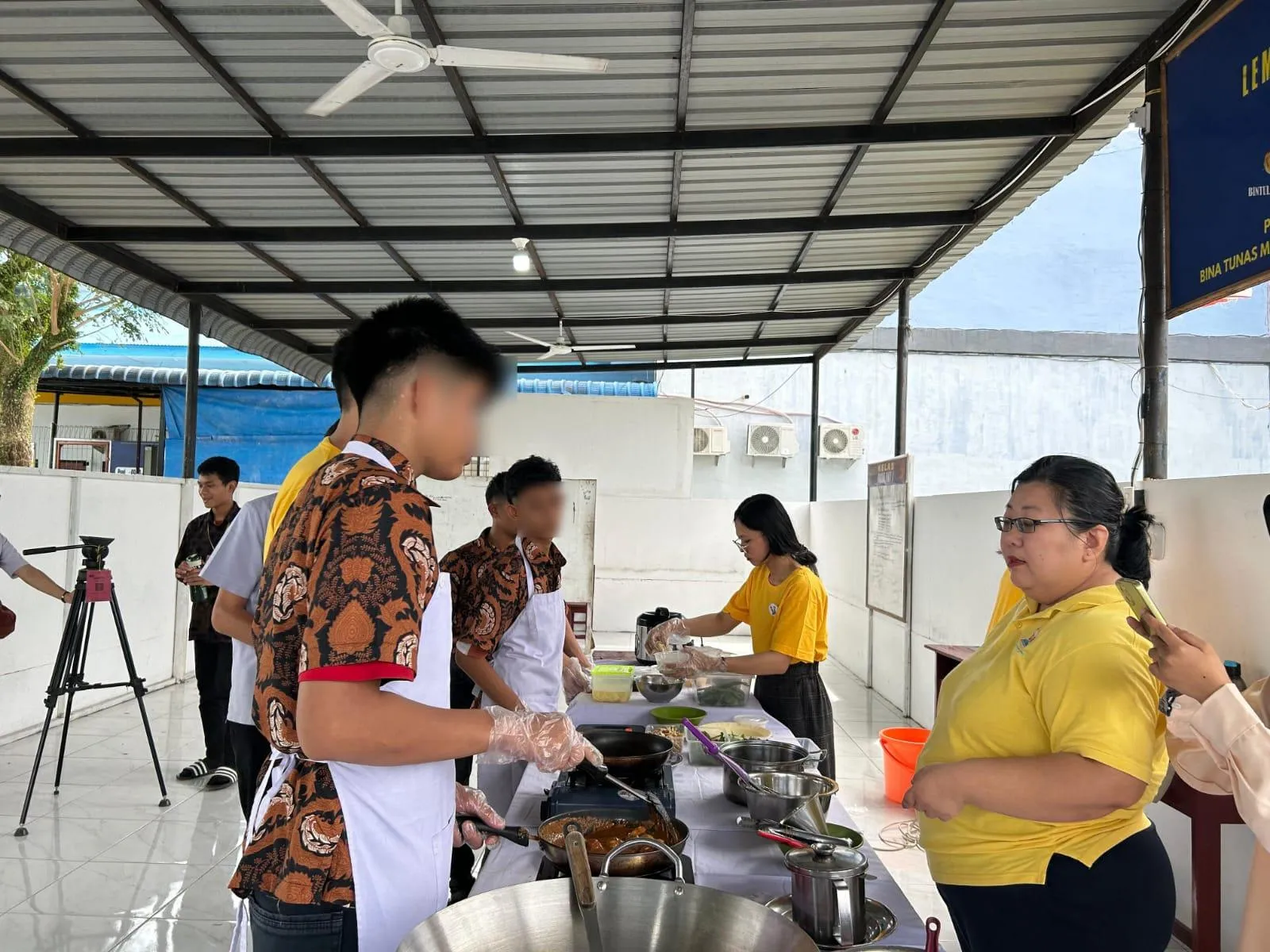 LPKA Kelas I Medan dan DAAI TV Gelar Pelatihan Tata Boga: Wujud Pembinaan Kemandirian Anak Binaan