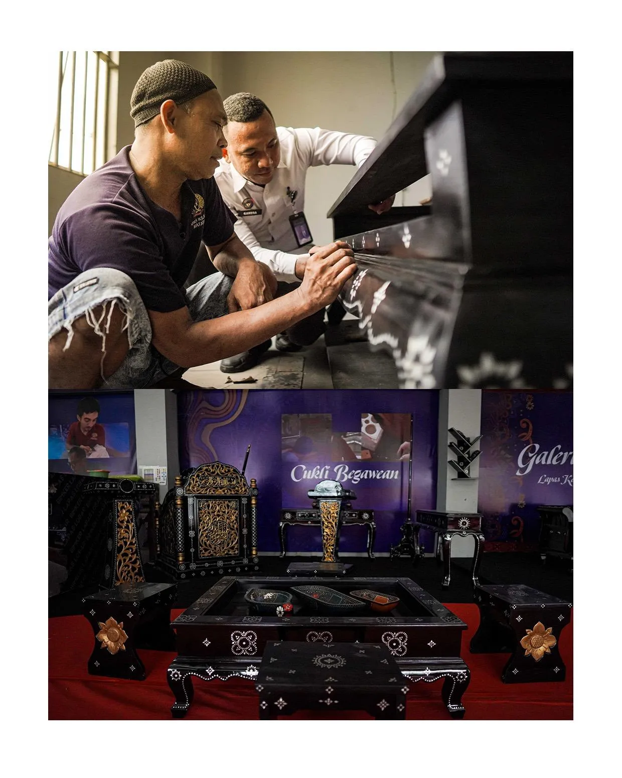 Lapas Kelas IIA Lombok Barat Terapkan Quality Control Ketat untuk Jaga Mutu Kerajinan Cukli Warga Binaan