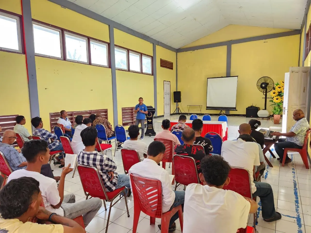 Lapas Kelas IIB Tual Terima Kunjungan Para Navigator, Wujud Nyata Pembinaan Rohani Warga Binaan Kristen