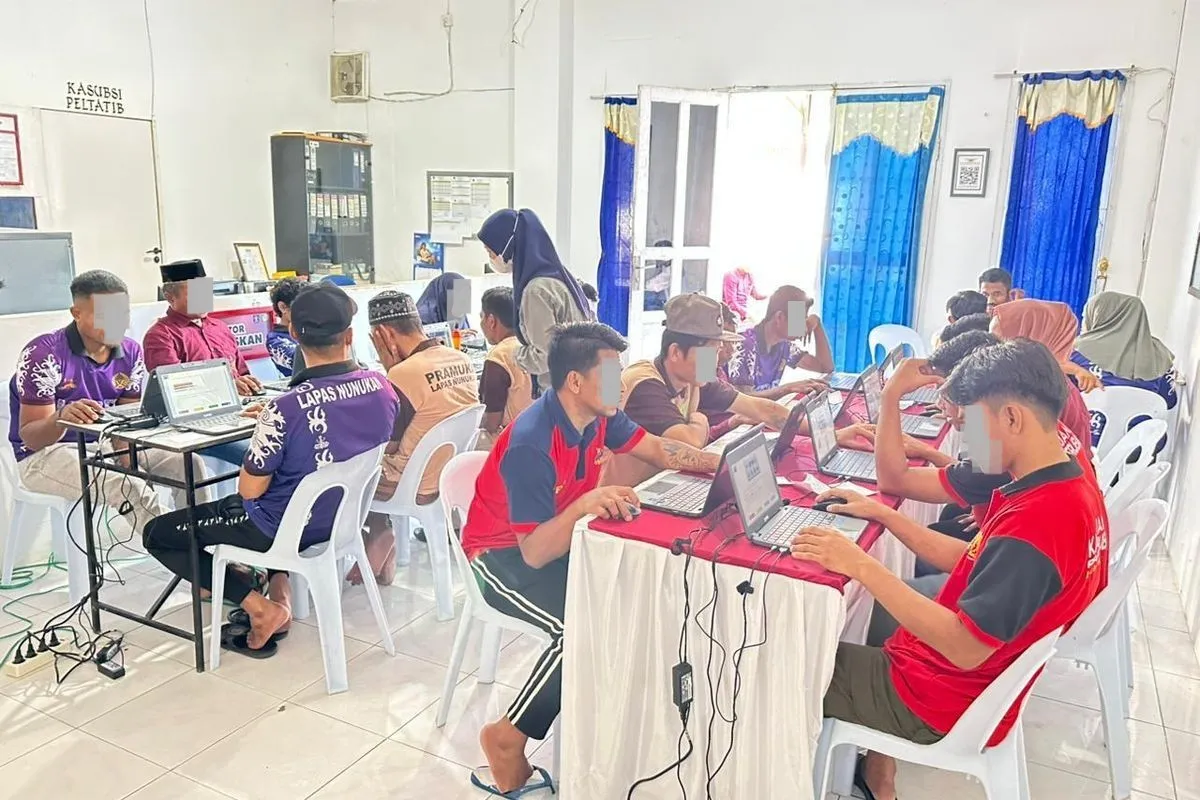 ANBK Lapas Nunukan, Bukti Pendidikan Tak Kenal Batas