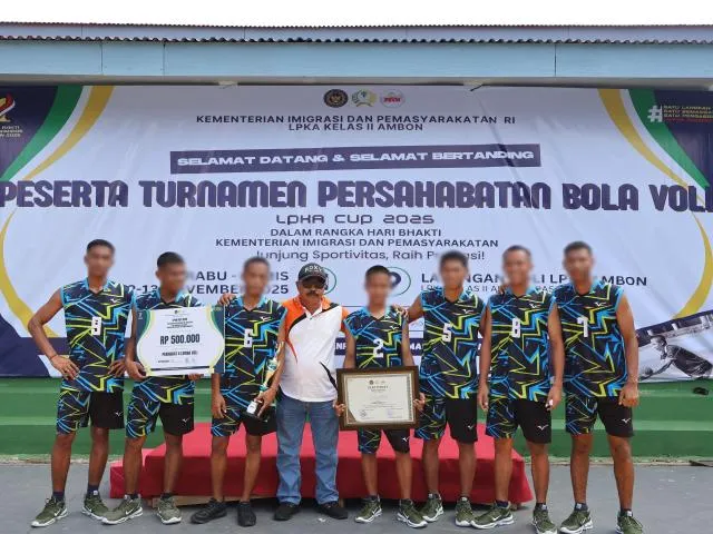 LPKA Cup 2025: SMA Negeri 4 Ambon Sabet Gelar Juara, Turnamen Sukses Perkuat Sportivitas Pelajar
