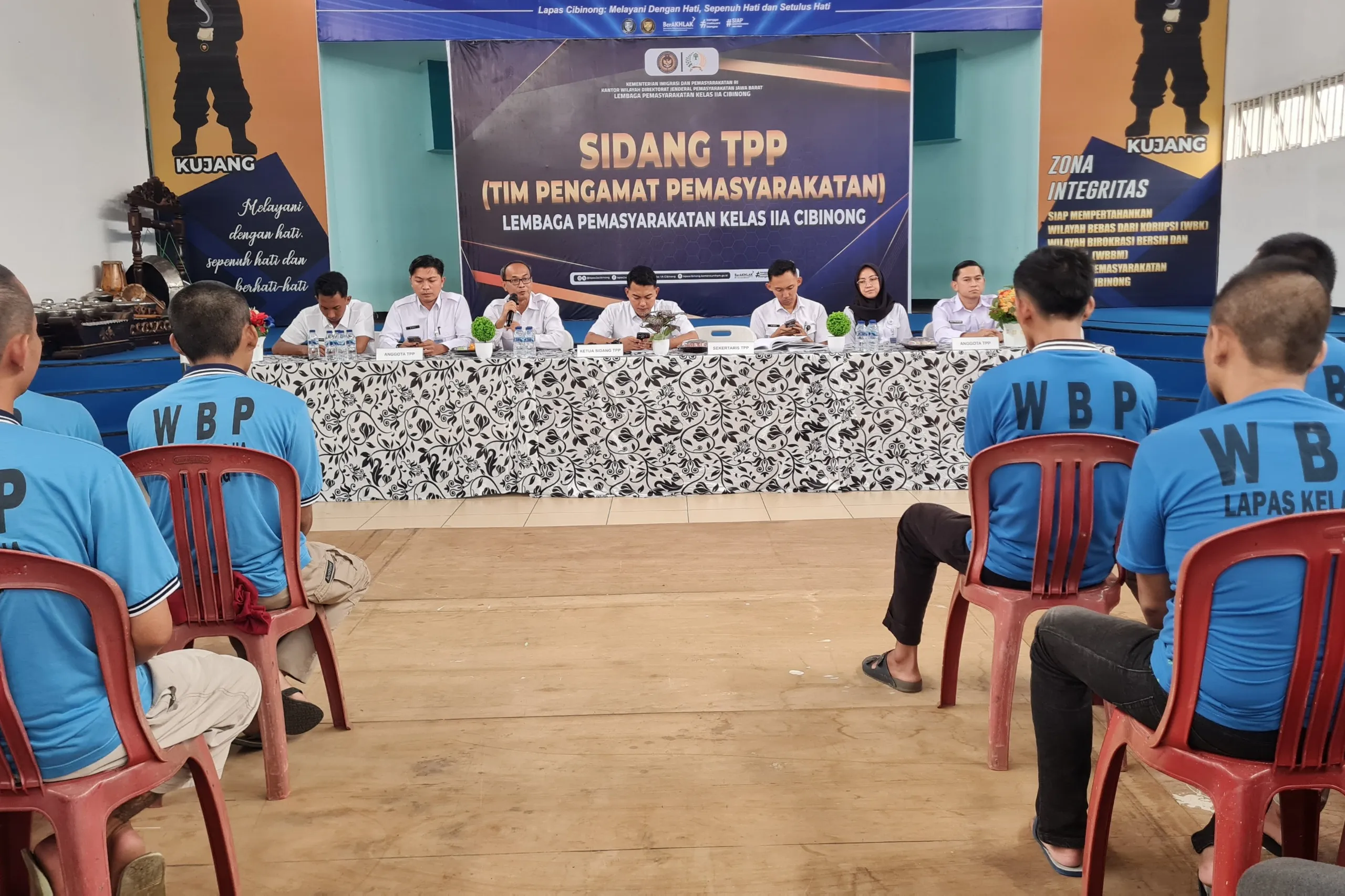 Sidang TPP Lapas Cibinong: Ukur Hasil Pembinaan, Wujudkan Reintegrasi Sosial yang Berkeadilan