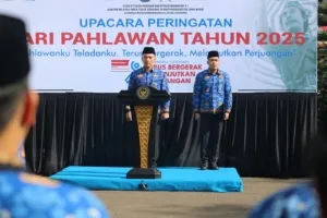 Semangat Pahlawan Menggema di Lapas Cibinong: Kobarkan Nilai Perjuangan Lewat Upacara Hari Pahlawan 2025