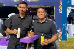 Ramai Dikerubuni Pengujung, Karya Warga Binaan Lapas Cibinong Curi Perhatian Publik di IMIPAS Run 2025