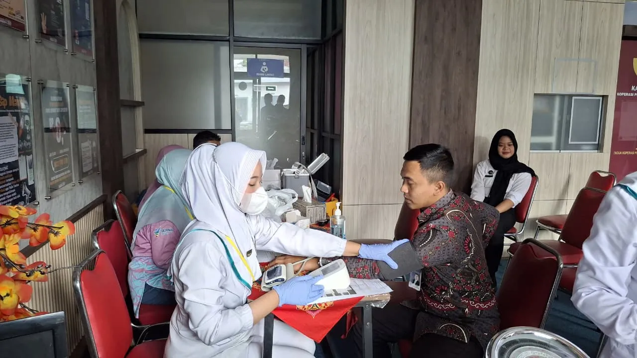 Rutan Garut Gelar Skrining PTM dan Mantoux Test untuk Cegah Penularan TB