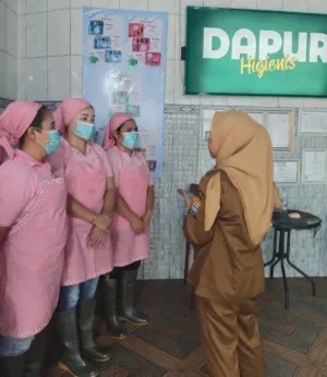 Lapas Perempuan Palembang Terima Kunjungan Tim Kesling Puskesmas Merdeka: Pastikan Dapur dan Lingkungan Tetap Sehat