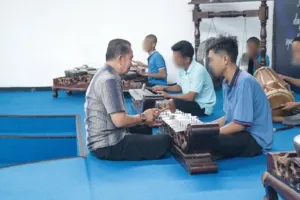 Lapas Cibinong Menggelar Pelatihan Gamelan Untuk WB