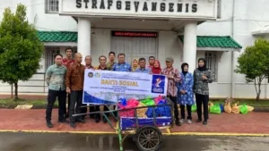 Lapas Pekalongan Bagikan 44 Paket Sembako ke Masyarakat