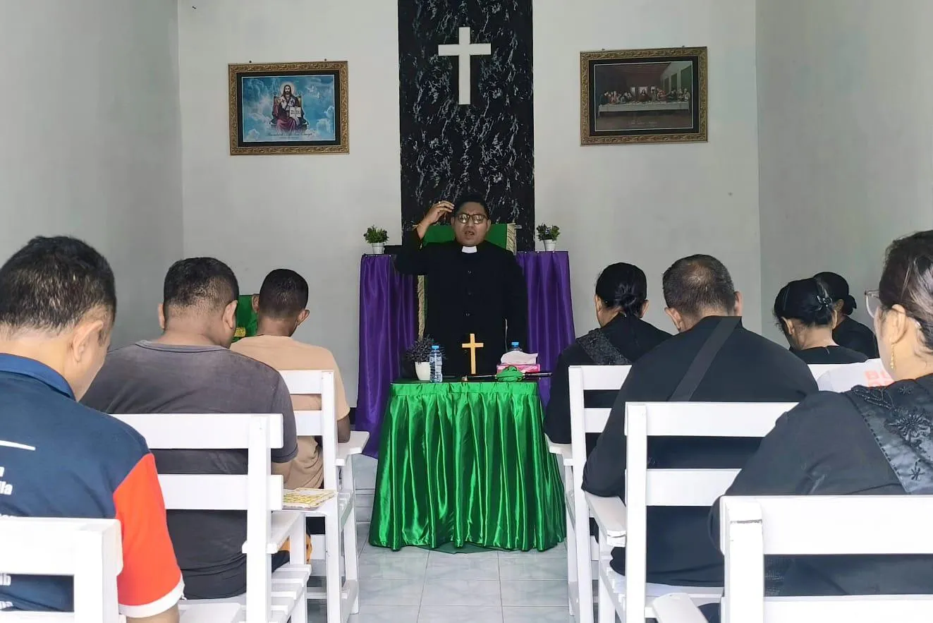 GPM Bethsan Kunjungi Lapas Wahai, Perkuat Iman Warga Binaan