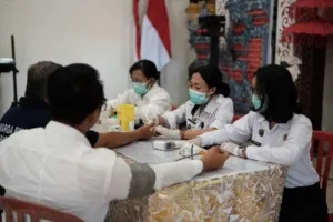 Lapas Tabanan Gelar Pemeriksaan Kesehatan Gratis di Hari Bakti Kemenimipas ke-1 Tahun 2025